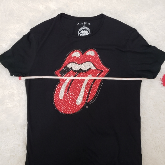 Zara Rolling Stones T-Shirt - Picture 7 of 10